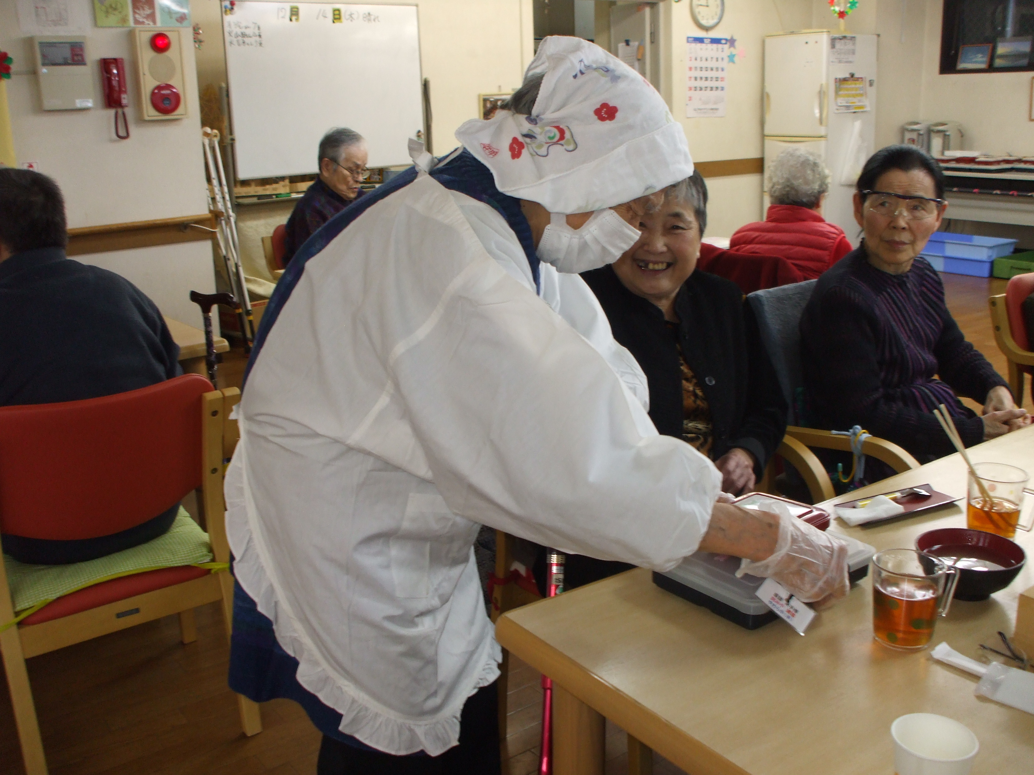 なごやか江戸川給食当番 なごやかニュース デイサービスセンター なごやか江戸川 東京都江戸川区